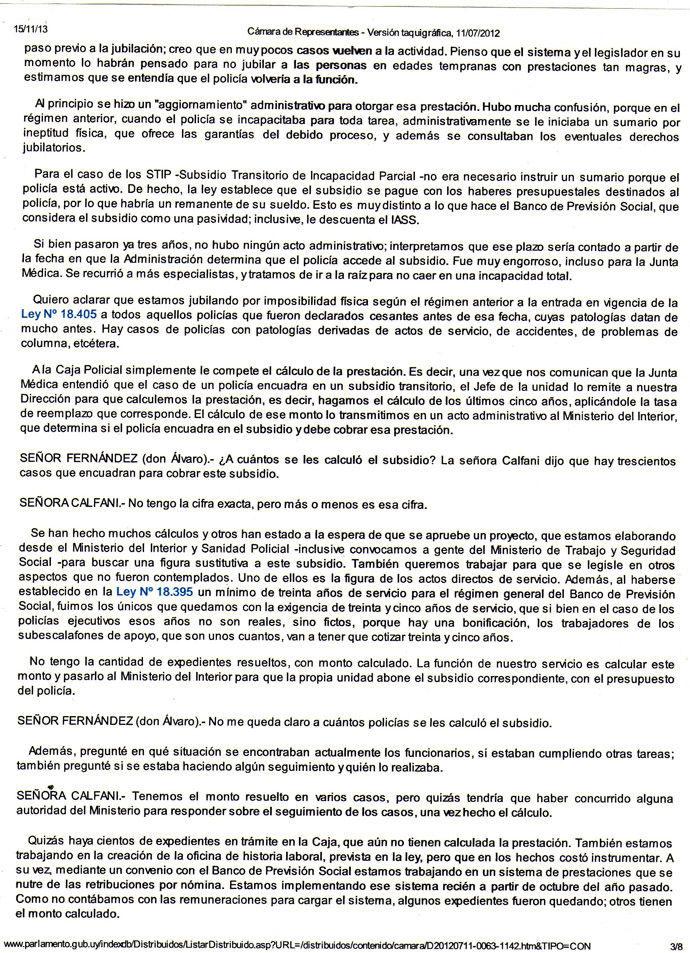 Version taquigráfica 11 julio 2012